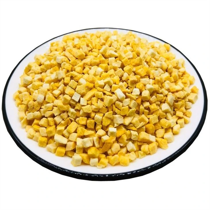 Freeze Dried Yellow Peach Dice